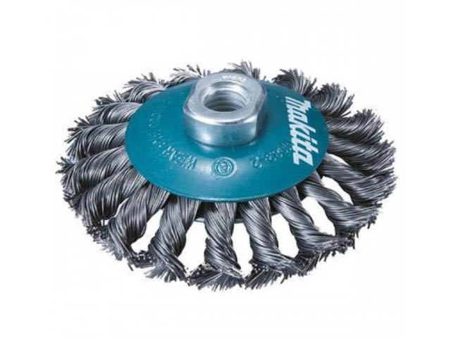 Щетка д/шлиф.маш. конусная 115 мм MAKITA
