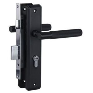 Замок врезной с/руч БУЛАТ ЗВ4-1.70.02.02 ФЕРОНА черный 5 перф.кл.