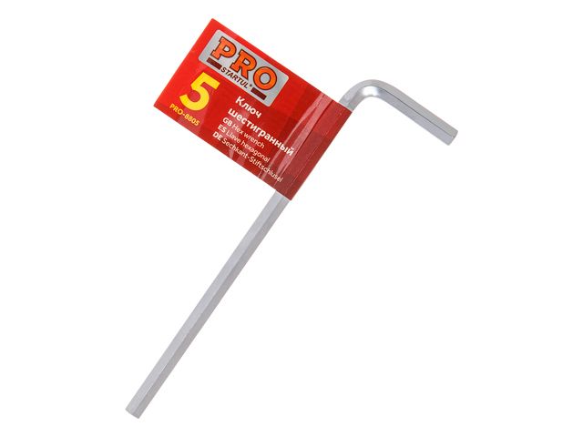 Ключ шестигранный 5х118х32мм PRO STARTUL (PRO-8805)