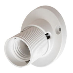 Патрон Е27 с резьбовым вводом, фланцевый, BYLECTRICA