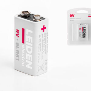 Батарейка 6LR61 (6LF22) 9V alkaline 1шт. LEIDEN ELECTRIC