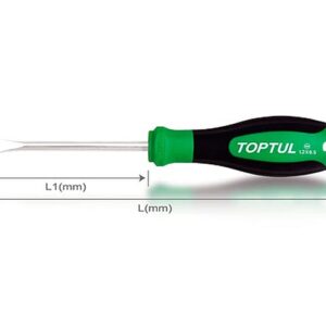 Отвертка "-" 6,5х100мм TOPTUL