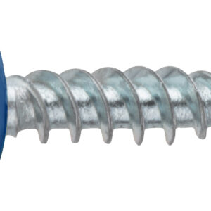 Саморез 4.2х19 мм с прессшайбой, цинк, острый, RAL 5005 (150 шт в пласт. конт.) STARFIX