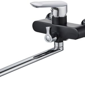 Смеситель для ванны D35-A, серия 280 черный, ECONOCE