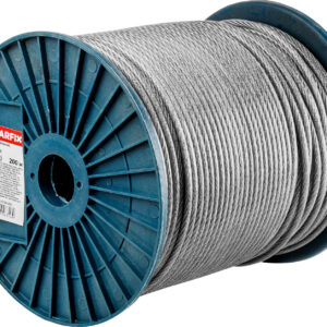 Трос стальной в ПВХ М5(4) DIN 3055 (бухта 200 м) STARFIX