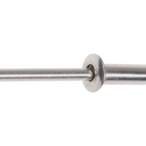 Заклепка вытяжная 3.2х8 мм нерж.сталь (А2), DIN 7337 (25 шт в зип-локе) STARFIX