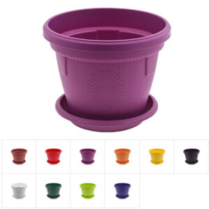 Кашпо с поддоном Gerber (Гербера) d-20 cм, DRINA