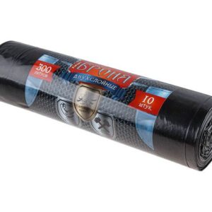 Мешки для мусора, 360 л, 5 шт, "БРОНЯ", черные, РОМАШКА