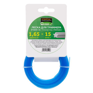 Леска ф 1.65 мм х 15 м "звездочка" STARTUL GARDEN