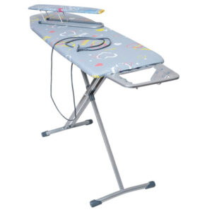 Доска гладильная НИКА 10+ (металл 1220 х 400), с подрук,подставка п/утюг, удлинит, NIKA