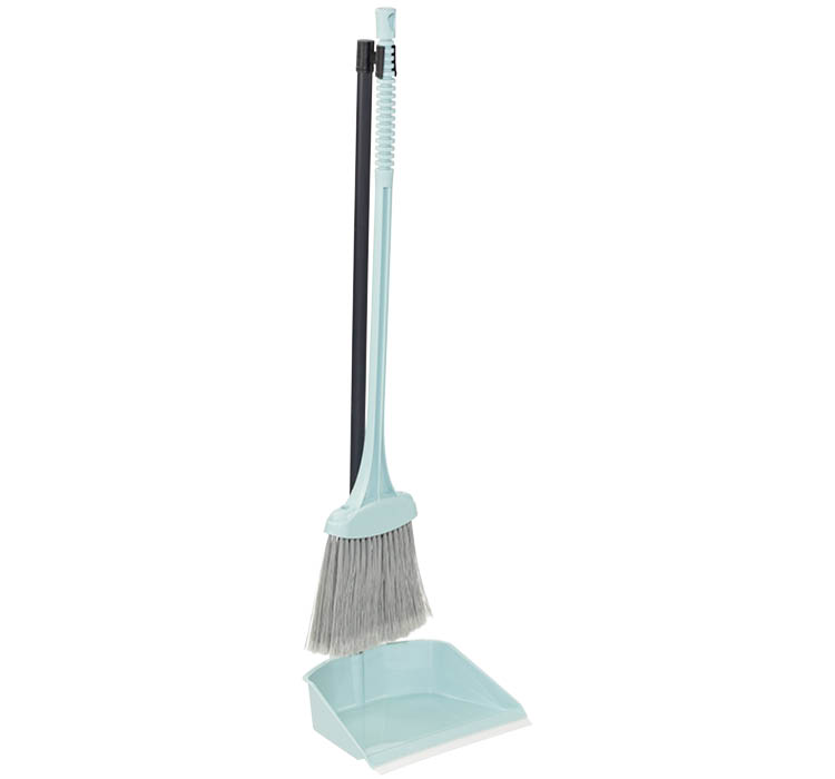 Набор для уборки ЛЕНИВКА с веником (морск.волна) IDEA