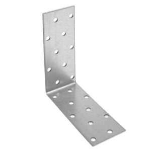 Уголок крепежный равносторонний 40х100х100 мм KUR белый цинк STARFIX