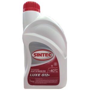 Антифриз Sintec-40 G12 plus Lux (красный) 1кг