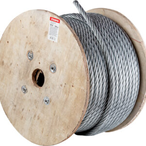 Трос стальной, оцинк. М14 DIN 3060 (бухта 100 м) STARFIX