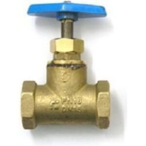 Кран вентильный 1/2" вн.-вн. PN1,6 МПа, 15Б3р, Цветлит