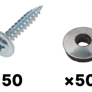 Набор для крепления теплиц, деревянный каркас (50 шт в зип-локе) STARFIX