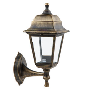 Светильник садово-парковый настенный "Леда" (черный под бронзу) Юпитер