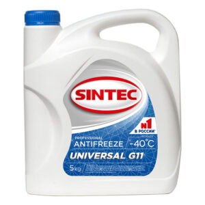 Антифриз Sintec-40 G11 Universal (синий) 5кг