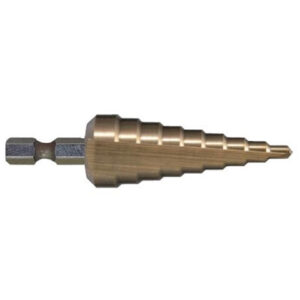 Сверло ступенчатое HSS-TiN с прямым желобком, 4-20, 1/4" MAKITA