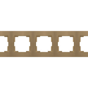 Рамка 5-ая горизонтальная золотая, RITA, MUTLUSAN