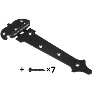 Петля-стрела 200 мм фигурная, черн.мат. STARFIX