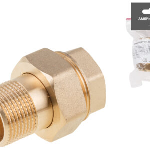 Американка 1" вн.-нар., AV Engineering (инд.упак.)