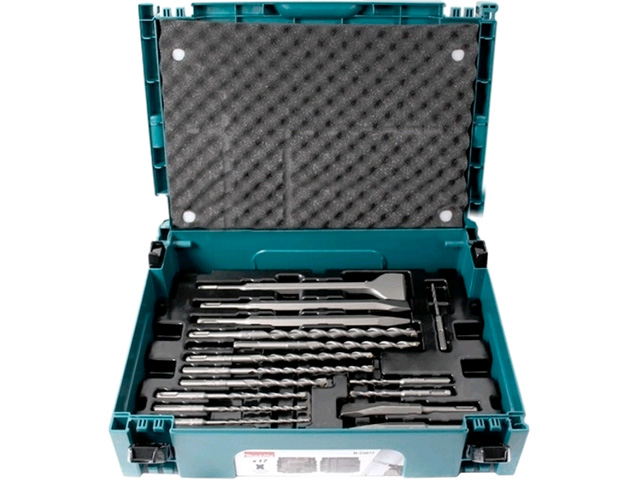 Набор буров и зубил SDS-Plus MAKITA (17 шт.)
