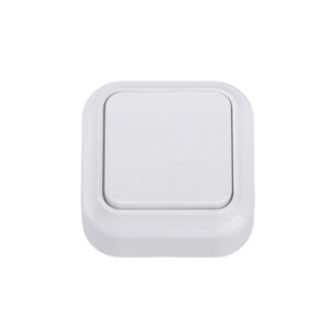 Выключатель 1 клав. (открытый, до 10А) белый, Вариант, Bylectrica