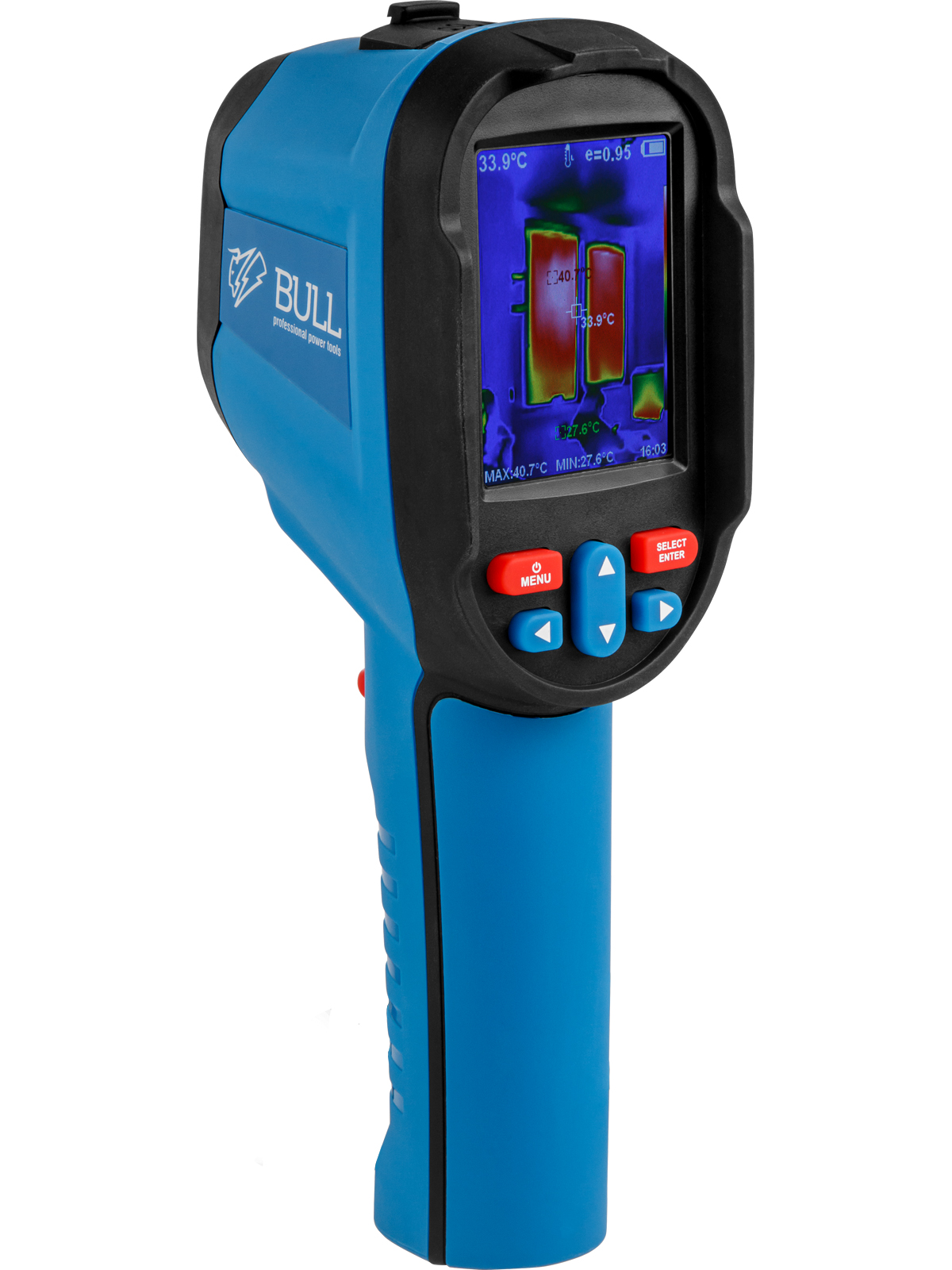 Тепловизор BULL TIC 1290 в кор. 120x90, 25 Гц, -20°C...+550°C
