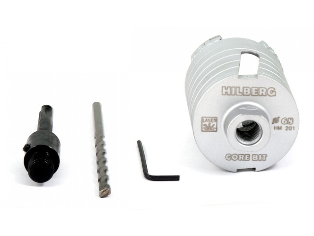 Коронка алмазная d 72 мм железобетон HILBERG LASER