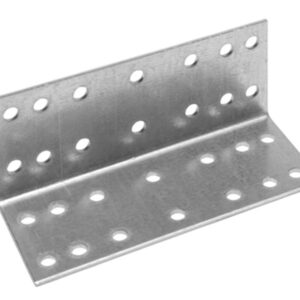 Уголок крепежный равносторонний 100х40х40 мм KUR белый цинк STARFIX