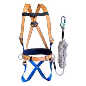 Удерживающая страховочная привязь УСП-2Ж+Строп В 10м (канат) (р-р XL)