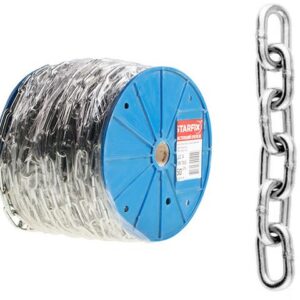 Цепь сварная короткозвенная М4х16 (А2), DIN 766 (бухта 25м)