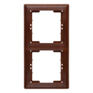 Рамка 2-ая вертикальная орех, DARIA, MUTLUSAN