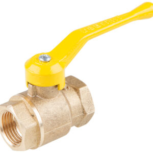 Кран шаровый 1/2" вн.-вн. ручка (ГАЗ) PN1,6 МПа, 11Б27п4, Цветлит