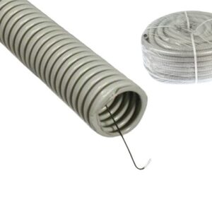 Труба гофр.ПВХ d 16 с зондом (100 м) ЮПИТЕР