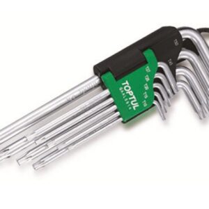 Набор ключей Torx T10-Т50 9шт длинных TOPTUL