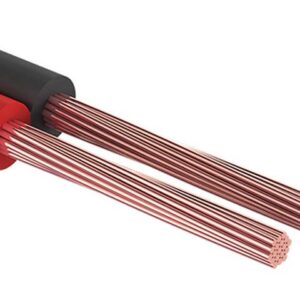 Кабель акустический ШВПМ 2х0,50 мм2 красно-черный (бухта 100 м) PROconnect