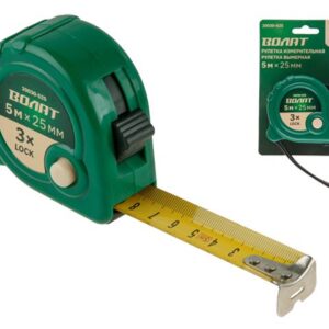 Рулетка  5м/25мм пласт. копр. ВОЛАТ