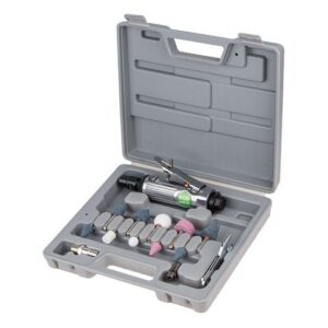 Пневмошлифмашина прямая ECO ADG25-01 с набором шарошек