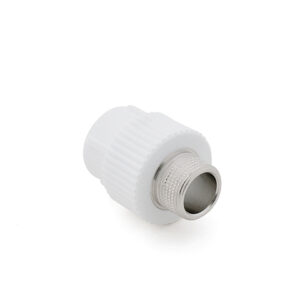 Ниппель ПП комб. нар. 20х3/4", бел. РТП