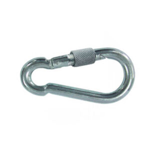 Карабин с фиксатором М9 DIN 5299D STARFIX