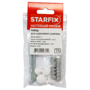 Набор для крепления унитаза 6х70 мм STARFIX