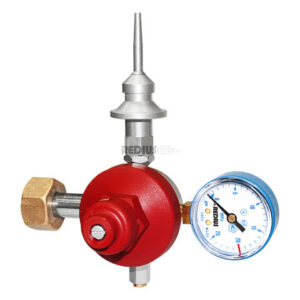 Редуктор гелиевый БГО-50-4-ВШ (в коробке) (ООО "РЕДИУС 168")