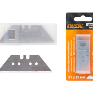 Лезвия сменные трапецевидные д/ножей 10шт STARTUL (ST0920-10)
