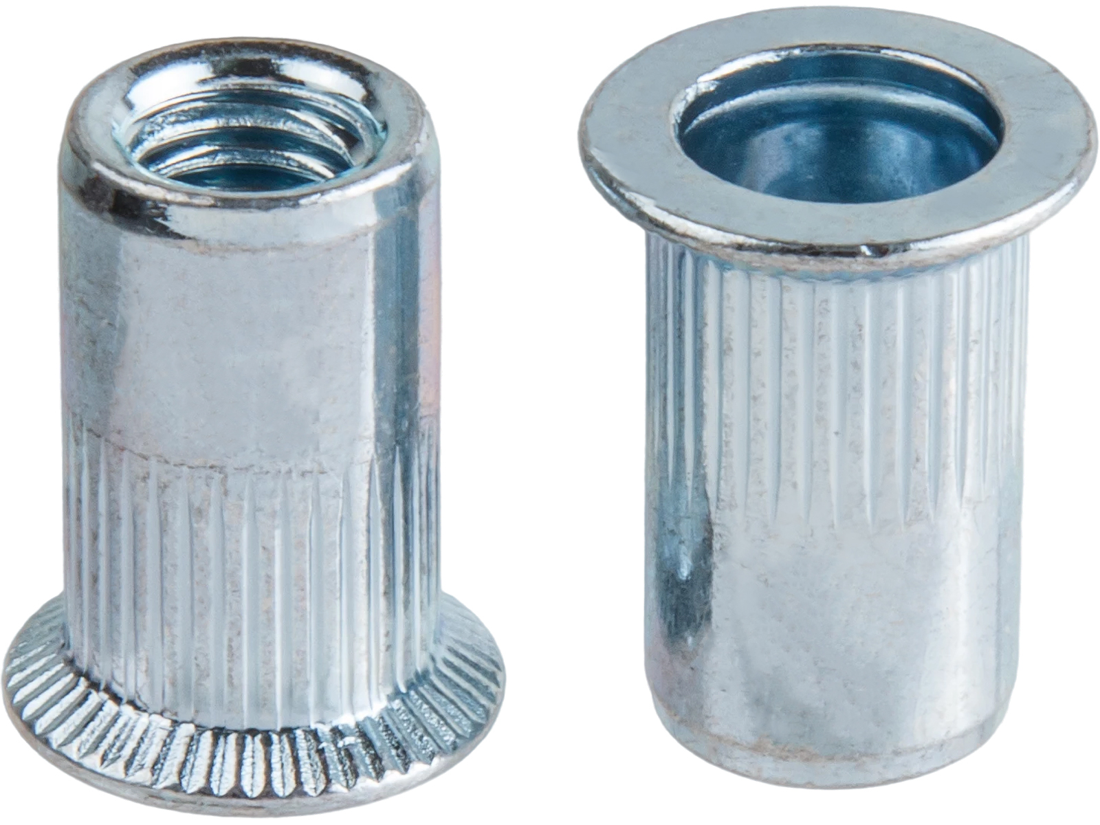 Заклепка резьбовая М6 потай бортик, белый цинк (6000 шт в коробе) STARFIX