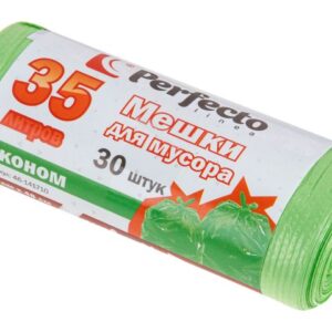 Мешки для мусора эконом, 35 л, 30 шт., PERFECTO LINEA