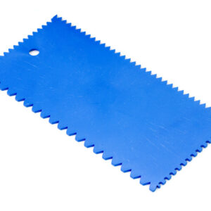 Шпатель пластмассовый зубчатый 101x202мм STARTUL MASTER (ST1141)