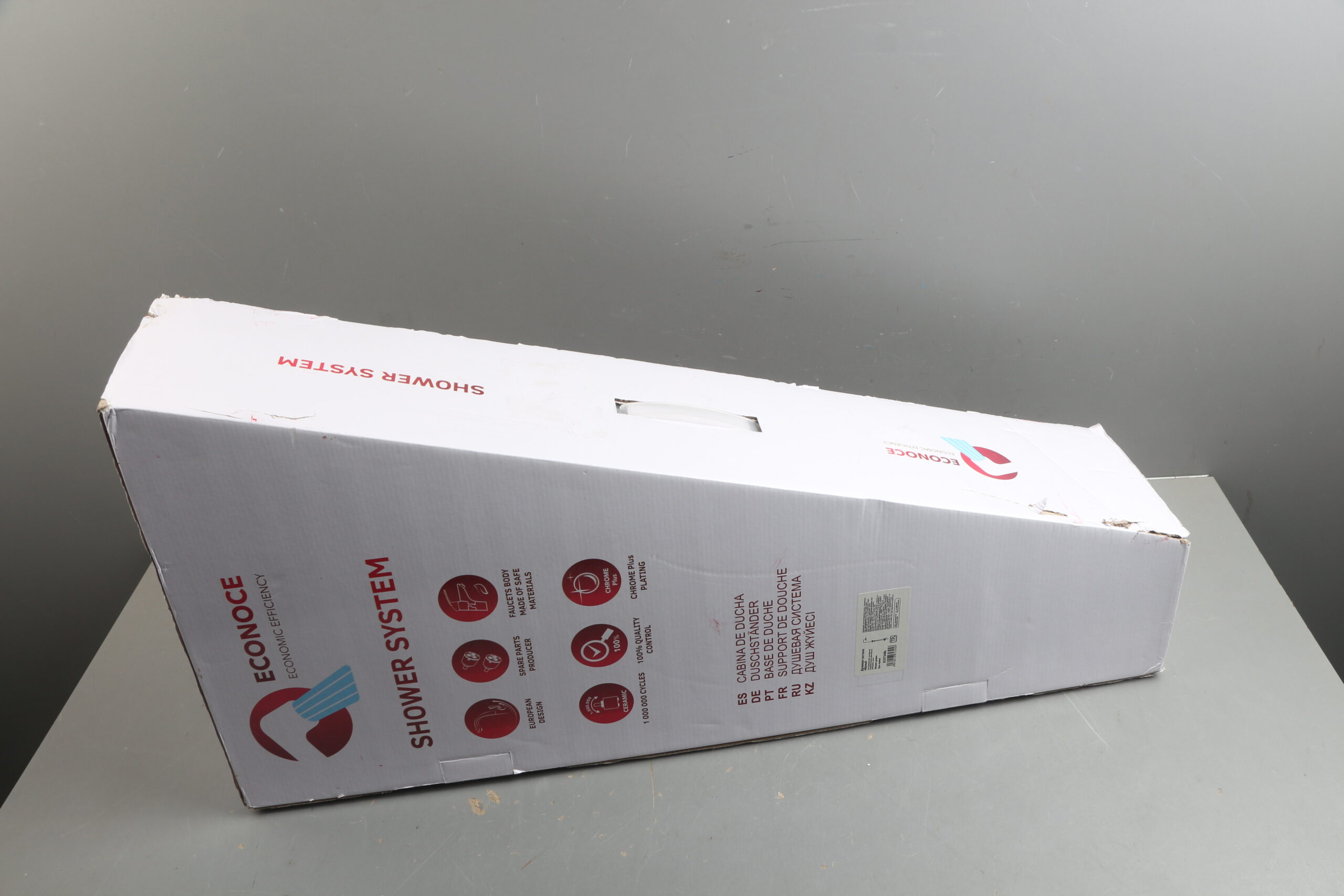 Душевая система D35, серия 730 черный ECONOCE уцененный (0784597169)