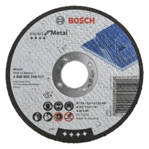 Круг отрезной 115х2.5x22.2 мм для металла Expert BOSCH